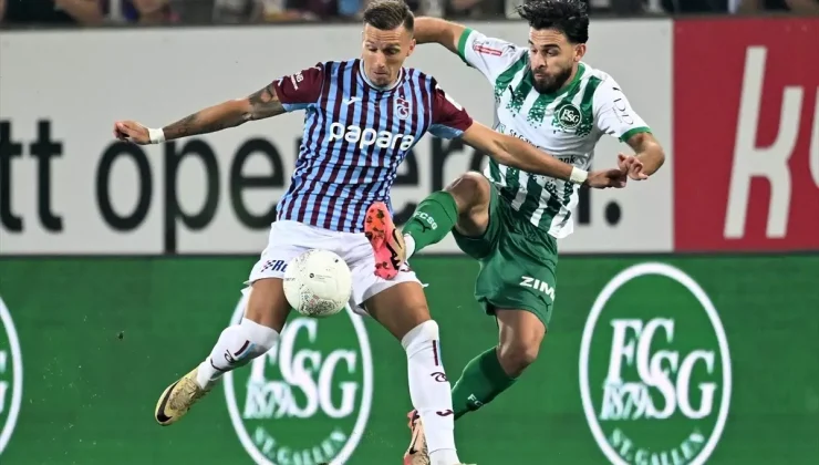 Trabzonspor, St. Gallen ile berabere kaldı