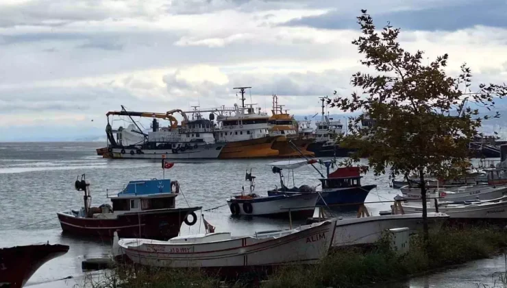 Doğu Karadeniz’deki Fırtına Balıkçılara Zarar Veriyor